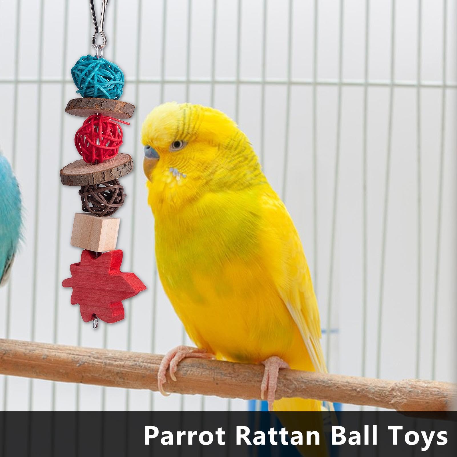 Juguetes para loros