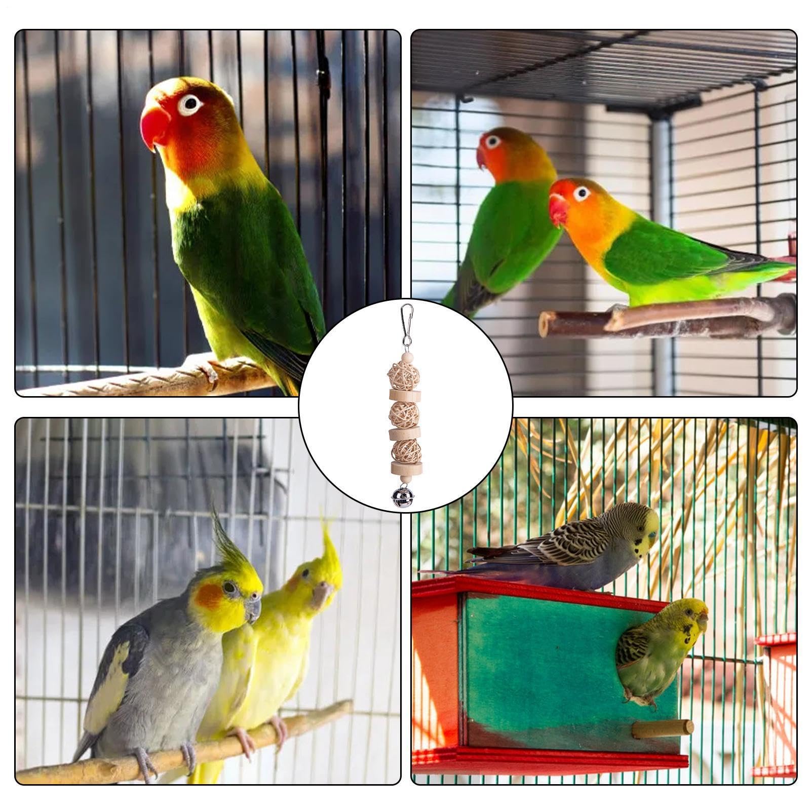 Juguetes para loros
