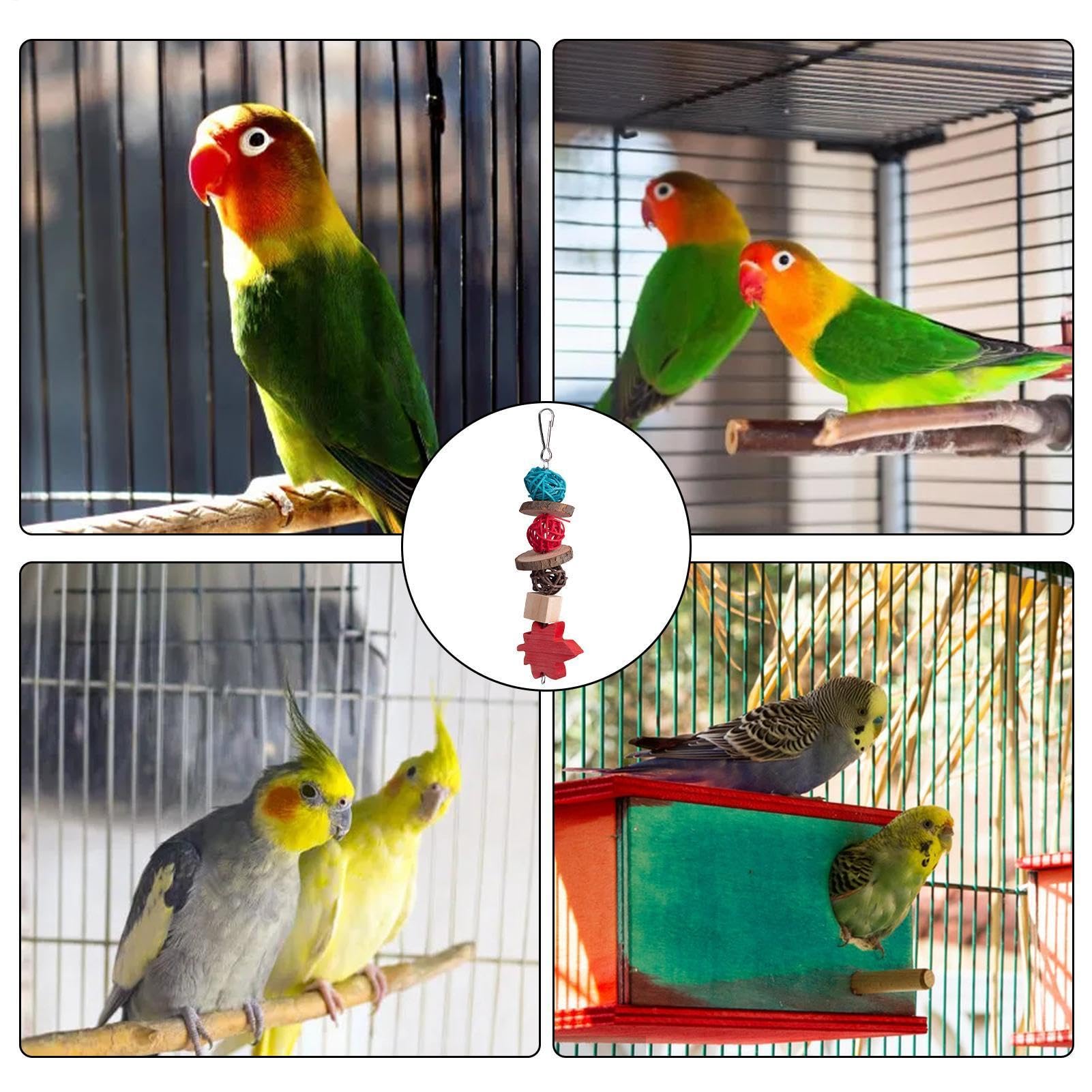 Juguetes para loros