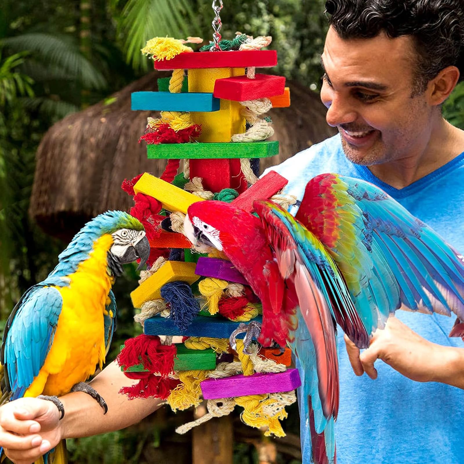 Juguete para pájaros